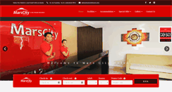 Desktop Screenshot of marscityhotel.com